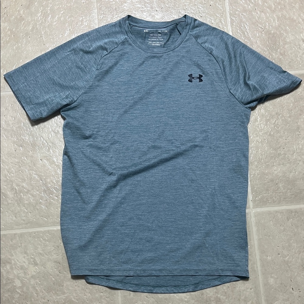 Under Armour Men's Heathered Green Tee